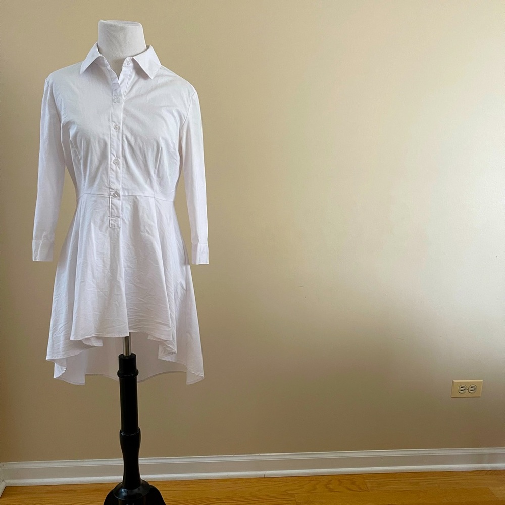 New York and company high low dress/dress shirt